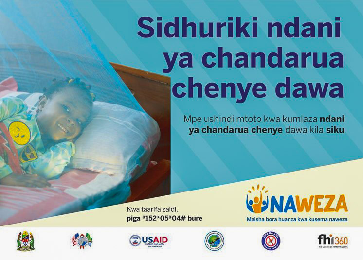 USAID Tulonge Afya NAWEZA platform poster